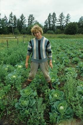 Estonian SSR 8212889 10.08.1989 Titu Estna, first woman farmer from Harju District, Estonian SSR. ????a? ????? Estonia  Copyright: x????a? ?????x