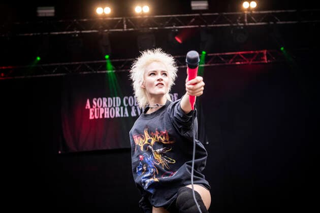 Wargasm live at Copenhell 2022, Copenhagen, Denmark Copenhagen, Denmark. 15th, June 2022. The British rockband Wargasm performs a live concert during the Danish heavy metal festival Copenhell 2022 in Copenhagen. Here vocalist Milkie Way is seen live on stage. Copenhagen Denmark  Copyright: xGonzalesxPhoto ChristianxHjorthx