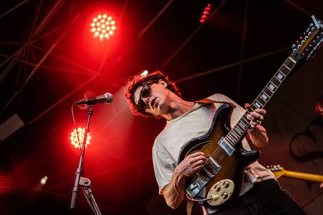 The Goa Express Copenhagen, Denmark. 10th, June 2022. The English band The Goa Express performs a live concert during the music festival Syd For Solen 2022 in Copenhagen. Here singer and musician James Douglas Clarke is seen live on stage. Copenhagen Denmark  Copyright: xGonzalesxPhoto JoexMillerx
