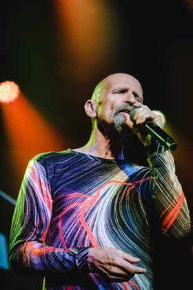 Saga live in Bern, Switzerland Bern, Switzerland. 15th, June 2022. The Canadian rock band Saga performs a live concert at Bierh?beli in Bern. Here singer, songwriter and musician Michael Sadler is seen live on stage. Bern Switzerland  Copyright: xGonzalesxPhoto TilmanxJentzschx