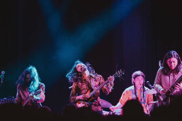Kikagaku Moyo live in Copenhagen, Denmark Copenhagen, Denmark. 15th, June 2022. The Japanese psychedelic rock band Kikagaku Moyo performs a live concert at Pumpehuset in Copenhagen. Copenhagen Denmark  Copyright: xGonzalesxPhoto MathiasxKristensex