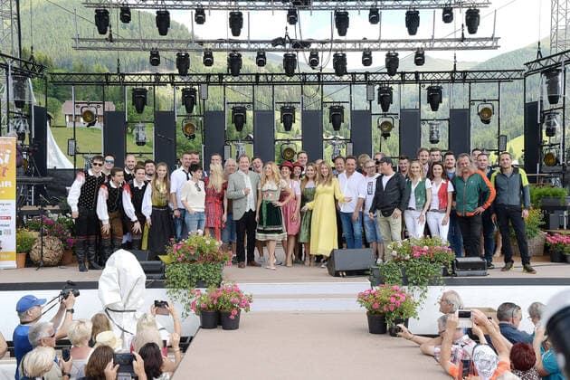 Bad Kleinkirchheim Wenn die Musi spielt - Pressetreff Alle Künstler auf einem Blick-Finale Copyright: xZichyx Eibner-Pressefotox EP_rzy