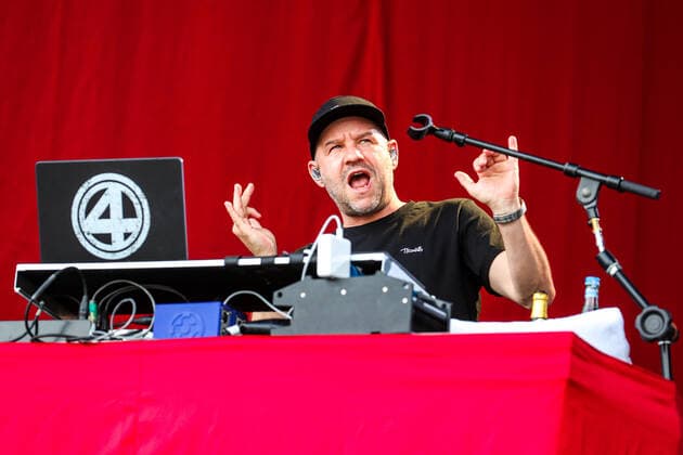 DIE FANTASTISCHEN VIER - 30 Jahre Live am 17.06.2022 in der Hänsch-Arena in Meppen Vorband DJ Thomilla Foto: osnapix DIE FANTASTISCHEN VIER - 30 Jahre Live