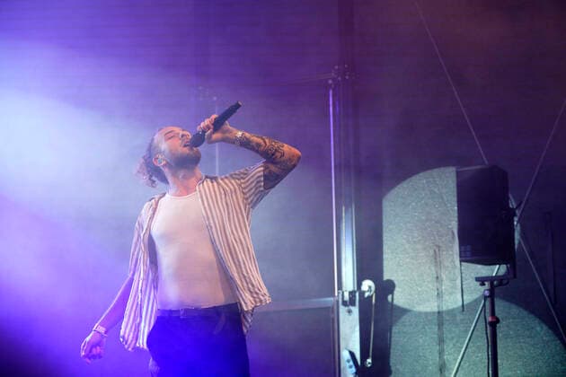 Kosmos Festival 2022 Chemnitz, Kosmos-Festival, 17.06.2022, Musik Act Lugatti & 9ine auf der Rap Bühne Chemnitz Stadtzenrum