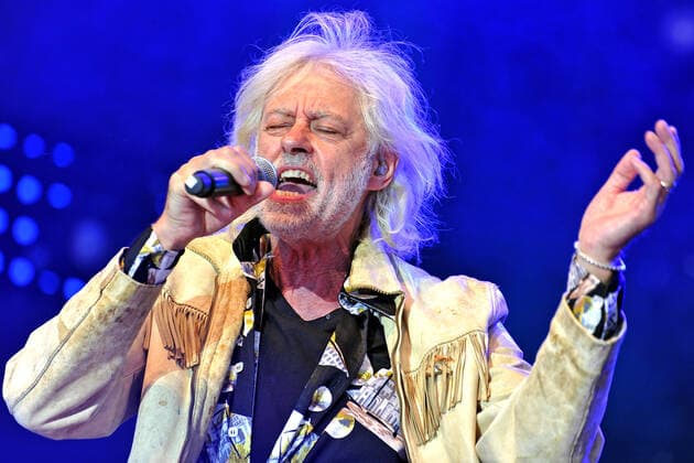 SWR Sommerfestival. Sänger Bob Geldof ( The Boomtown Rats ) während eines Auftritts im Rahmen des SWR Sommerfestivals am 17.06.2022 im Technikmuseum Speyer. 20220617MWI21156