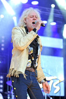 SWR Sommerfestival. Sänger Bob Geldof ( The Boomtown Rats ) während eines Auftritts im Rahmen des SWR Sommerfestivals am 17.06.2022 im Technikmuseum Speyer. 20220617MWI21123