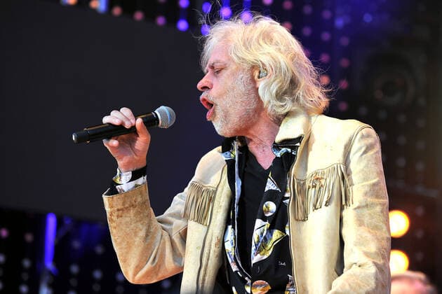 SWR Sommerfestival. Sänger Bob Geldof ( The Boomtown Rats ) während eines Auftritts im Rahmen des SWR Sommerfestivals am 17.06.2022 im Technikmuseum Speyer. 20220617MWI21147