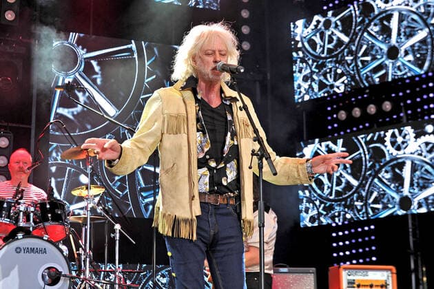 SWR Sommerfestival. Sänger Bob Geldof ( The Boomtown Rats ) während eines Auftritts im Rahmen des SWR Sommerfestivals am 17.06.2022 im Technikmuseum Speyer. 20220617MWI20962