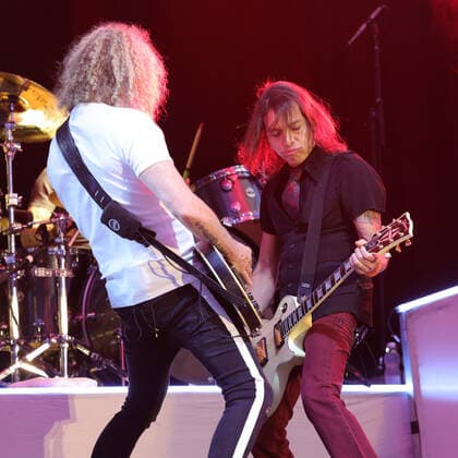 Foreigner - Rock the Ring 2022 Hinwil Rockband Foreigner. Konzert beim Rock the Ring Festival in Hinwil am 17.06.2022. Kanton Zürich, Schweiz.