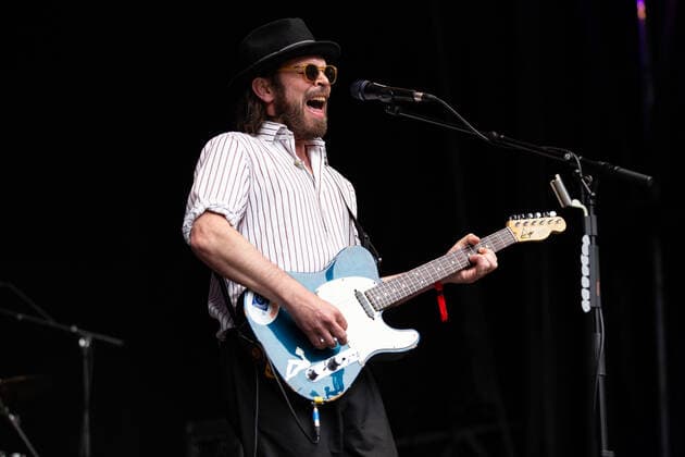 Supergrass live at Piknik i Parken 2022, Oslo, Norway Oslo, Norway. 17th, June 2022. The English rock band Supergrass performs a live concert during the Norwegian music festival Piknik i Parken 2022 in Oslo. Here singer Gaz Coombes is seen live on stage. Oslo Norway  Copyright: xGonzalesxPhoto Per-OttoxOppix