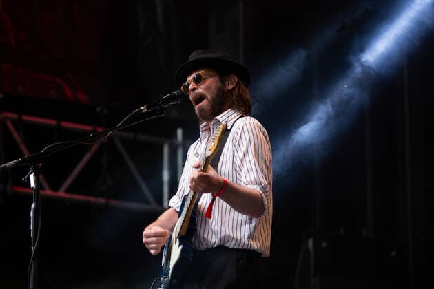 Supergrass live at Piknik i Parken 2022, Oslo, Norway Oslo, Norway. 17th, June 2022. The English rock band Supergrass performs a live concert during the Norwegian music festival Piknik i Parken 2022 in Oslo. Here singer Gaz Coombes is seen live on stage. Oslo Norway  Copyright: xGonzalesxPhoto Per-OttoxOppix