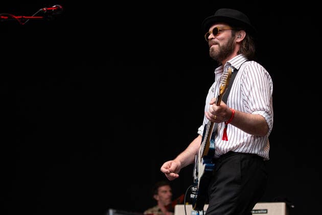 Supergrass live at Piknik i Parken 2022, Oslo, Norway Oslo, Norway. 17th, June 2022. The English rock band Supergrass performs a live concert during the Norwegian music festival Piknik i Parken 2022 in Oslo. Here singer Gaz Coombes is seen live on stage. Oslo Norway  Copyright: xGonzalesxPhoto Per-OttoxOppix