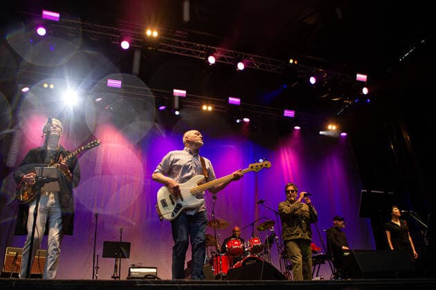 The Specials live at Piknik i Parken 2022, Oslo, Norway Oslo, Norway. 17th, June 2022. The English ska band The Specials performs a live concert during the Norwegian music festival Piknik i Parken 2022 in Oslo. Here bass player Horace Panter is seen live on stage. Oslo Norway  Copyright: xGonzalesxPhoto Per-OttoxOppix