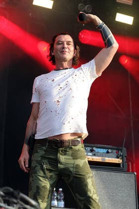 Bush - Rock the Ring 2022 Hinwil Gavin Rossdale, Frontmann der britischen Rockband Bush. Konzert beim Rock the Ring Festival in Hinwil am 17.06.2022. Kanton Zürich, Schweiz.