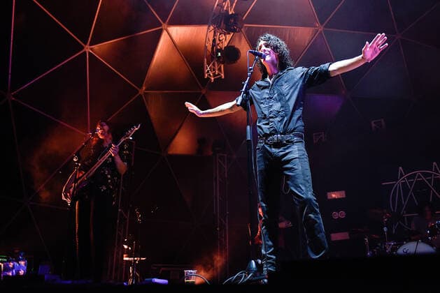 June 17, 2022, Rome, Italy: Italian singer Francesco Motta, known simply as Motta performs live at Villa Ada Festival in Rome. Rome Italy - ZUMAs197 20220617_zaa_s197_413 Copyright: xVincenzoxNuzzolesex