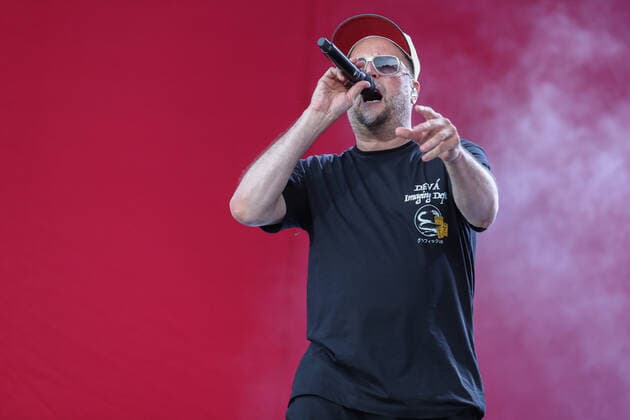 DIE FANTASTISCHEN VIER - 30 Jahre Live am 17.06.2022 in der Hänsch-Arena in Meppen Die Fantastischen Vier bei Ihrem Konzert in Meppen, hier Smudo Foto: osnapix DIE FANTASTISCHEN VIER - 30 Jahre Live