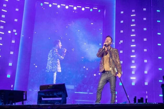 Cesare Cremonini during Cesare Cremonini, Italian singer Music Concert in Padova, Italy, June 18 2022