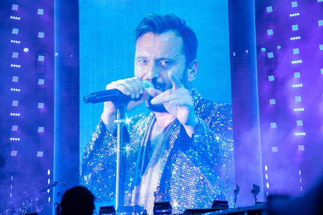 Cesare Cremonini during Cesare Cremonini, Italian singer Music Concert in Padova, Italy, June 18 2022