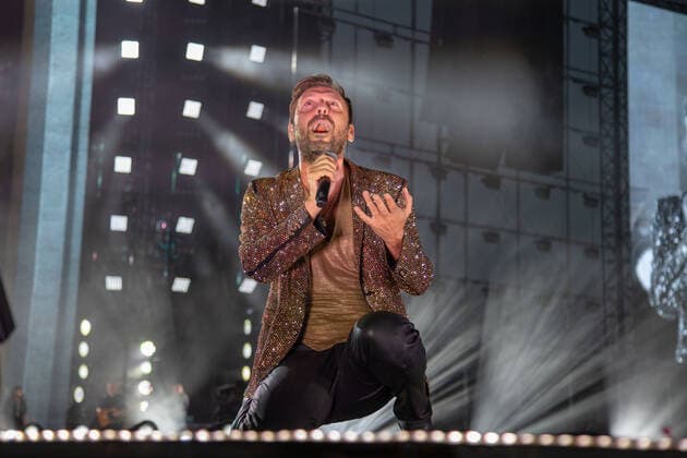 Cesare Cremonini during Cesare Cremonini, Italian singer Music Concert in Padova, Italy, June 18 2022