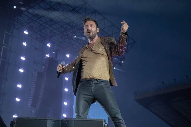 Cesare Cremonini during Cesare Cremonini, Italian singer Music Concert in Padova, Italy, June 18 2022