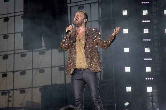 Cesare Cremonini during Cesare Cremonini, Italian singer Music Concert in Padova, Italy, June 18 2022