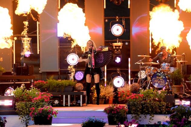 18.06.2022 - Bad Kleinkirchheim St.Oswald am Hoferriegel in Österreich (AUT) - Wenn die Musi spielt Open Air 2022 - Melissa Naschenweng,