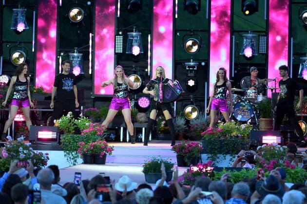 18.06.2022 - Bad Kleinkirchheim St.Oswald am Hoferriegel in Österreich (AUT) - Wenn die Musi spielt Open Air 2022 - Melissa Naschenweng,