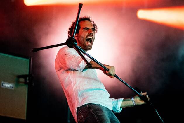 2022-06-19 12:52:49 LANDGRAAF - The Dutch rock band Navarone with lead singer Merijn van Haren will perform during the third day of the Pinkpop music festival. ANP PAUL BERGEN netherlands out - belgium out
