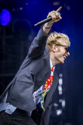 2022-06-19 12:47:36 LANDGRAAF - Joost Klein will perform during the third day of the Pinkpop music festival. ANP MARCEL VAN HOORN netherlands out - belgium out