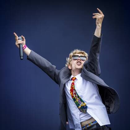 2022-06-19 12:49:19 LANDGRAAF - Joost Klein will perform during the third day of the Pinkpop music festival. ANP MARCEL VAN HOORN netherlands out - belgium out