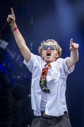 2022-06-19 12:53:23 LANDGRAAF - Joost Klein will perform during the third day of the Pinkpop music festival. ANP MARCEL VAN HOORN netherlands out - belgium out