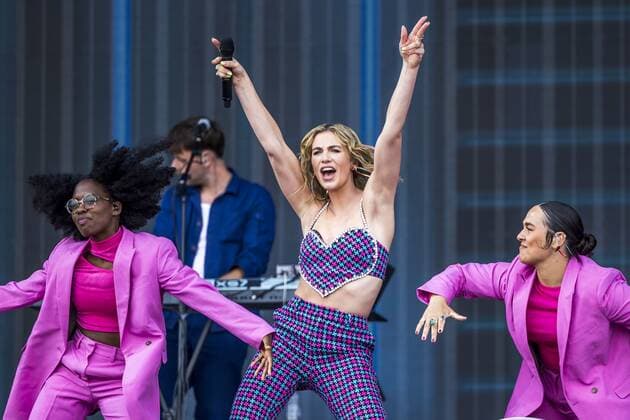 2022-06-19 13:35:02 LANDGRAAF - Maan will perform during the third day of the Pinkpop music festival. ANP MARCEL VAN HOORN netherlands out - belgium out