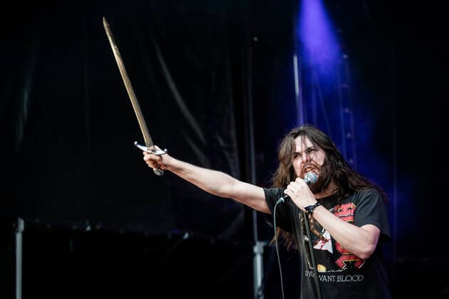 High Command live at Copenhell 2022, Copenhagen, Denmark Copenhagen, Denmark. 18th, June 2022. The American metal band High Command performs a live concert during the Danish heavy metal festival Copenhell 2022 in Copenhagen. Here vocalist Kevin Fitzgerald is seen live on stage. Copenhagen Denmark  Copyright: xGonzalesxPhoto ChristianxHjorthx