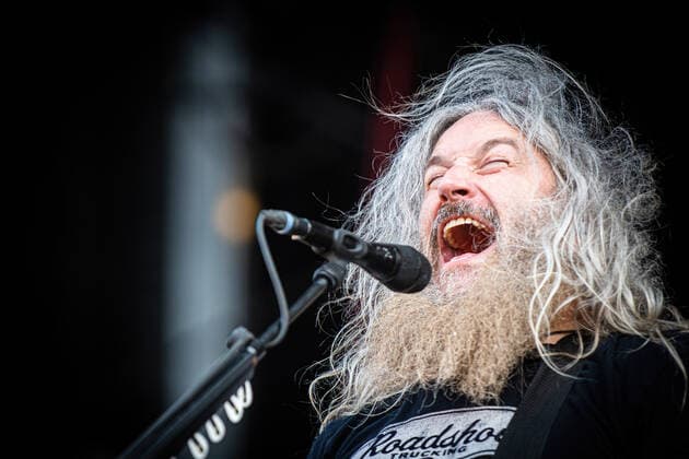Mastodon live at Copenhell 2022, Copenhagen, Denmark Copenhagen, Denmark. 18th, June 2022. The American metal band Mastodon performs a live concert during the Danish heavy metal festival Copenhell 2022. Here vocalist and bass player Troy Sanders is seen live on stage. Copenhagen Denmark  Copyright: xGonzalesxPhoto SebastianxDammarkx