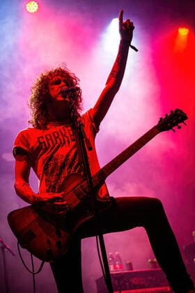 Bombus live at Copenhell 2022, Copenhagen, Denmark Copenhagen, Denmark. 18th, June 2022. The Swedish heavy metal band Bombus performs a live concert during the Danish heavy metal festival Copenhell 2022. Copenhagen Denmark  Copyright: xGonzalesxPhoto SebastianxDammarkx