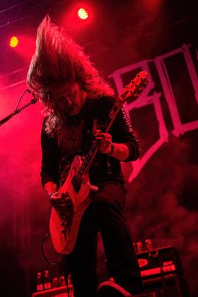 Bombus live at Copenhell 2022, Copenhagen, Denmark Copenhagen, Denmark. 18th, June 2022. The Swedish heavy metal band Bombus performs a live concert during the Danish heavy metal festival Copenhell 2022. Copenhagen Denmark  Copyright: xGonzalesxPhoto SebastianxDammarkx