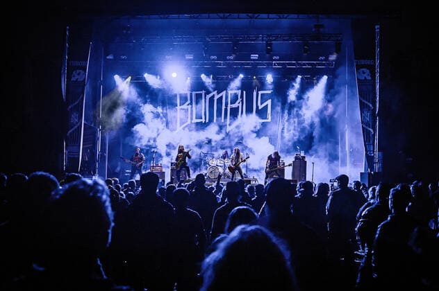 Bombus live at Copenhell 2022, Copenhagen, Denmark Copenhagen, Denmark. 18th, June 2022. The Swedish heavy metal band Bombus performs a live concert during the Danish heavy metal festival Copenhell 2022. Copenhagen Denmark  Copyright: xGonzalesxPhoto SebastianxDammarkx