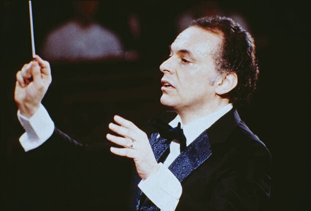 LORIN MAAZEL Lorin Maazel, amerikanischer Dirigent, Komponist und Violinist, Portrait, circa 1981. Lorin Maazel, American conductor, composer and violinist, portrait, circa 1981., Copyright: kpa UnitedArchives55023997 EDITORIAL USE ONLY