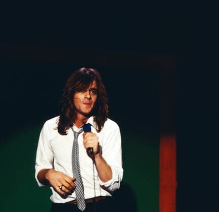 EDDIE MONEY Eddie Money, amerikanischer Rocksänger, Auftritt in Deutschland, 1978. Eddie Money, American Rock singer, performance in Germany, 1978., Deutschland Copyright: kpa UnitedArchives55041886 EDITORIAL USE ONLY