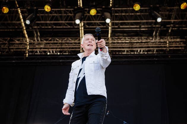 Thunder live at Copenhell 2022, Copenhell, Denmark Copenhagen, Denmark. 18th, June 2022. The English hard rock band Thunder performs a live concert during the Danish heavy metal festival Copenhell 2022 in Copenhagen. Here vocalist Danny Bowes is seen live on stage. Copenhagen Denmark  Copyright: xGonzalesxPhoto PeterxTroestx