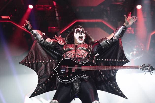 Entertainment Bilder des Tages Gene Simmons of rock band KISS performs during the End Of The Road -tour in Helsinki, Finland on June 20th, 2022. Helsinki Helsinki Finland  Copyright: xRonixRekomaax LKFTVX20220620215946KOBJ