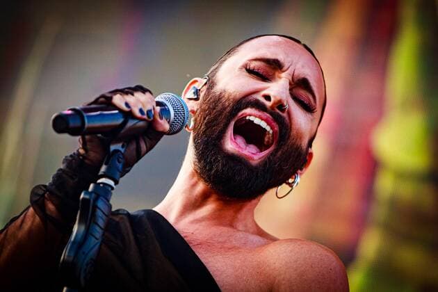 Entertainment Bilder des Tages 2022-06-21 21:12:01 AMSTERDAM - XXX performs during a benefit rally for Ukraine on the Museumplein. The event is an initiative of the Ukrainian Ministries of Culture and Foreign Affairs. ANP LEVIN DEN BOER netherlands out - belgium out