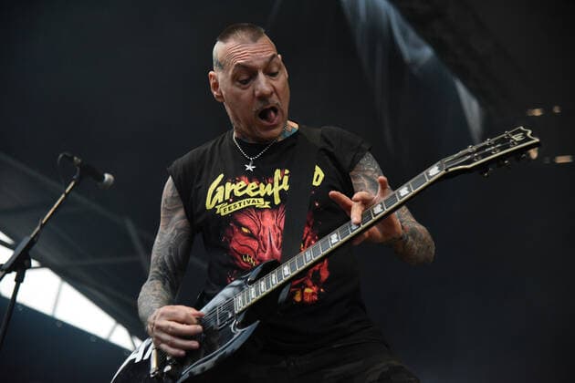 Agnostic Front - Vinnie Stigma during The Rumjacks and Agnostic Front Opening Bad Religion, Music Concert in Padova, Italy, June 21 2022
