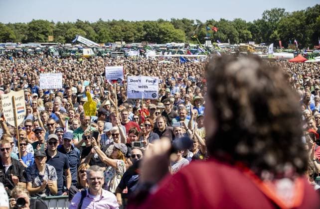 2022-06-22 14:57:48 STROE - Caroline van der Plas (BBB) speaks during a farmers protest in Stroe. Tens of thousands of participants were expected at the protest against the government s nitrogen policy. ANP SEM VAN DER WAL netherlands out - belgium out *** 2022 06 22 14 57 48 STROE Caroline van der Plas BBB speaks during a farmers protest in Stroe Tens of thousands of participants were expected at the protest against the government s nitrogen policy ANP SEM VAN DER WAL netherlands out belgium out  Copyright: xx x450769990x originalFilename: 450769990.jpg