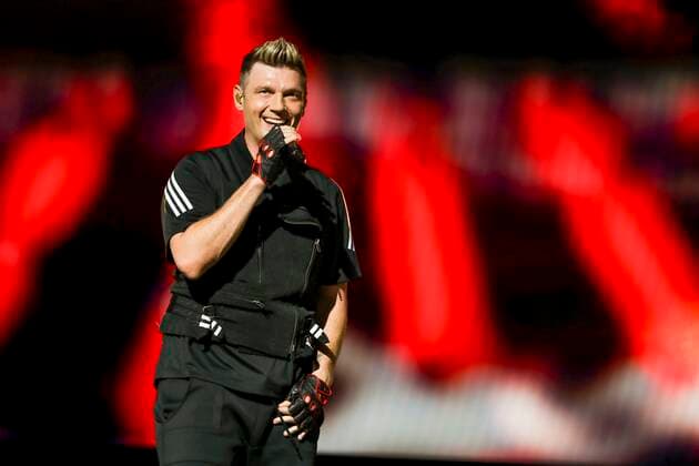 June 21, 2022, Tampa, Florida, USA: Nick Carter, of the Backstreet Boys, performs during the bandÃ¢â‚¬â ¢s Ã¢â‚¬oeDNA World TourÃ¢â‚¬Â at the MidFlorida Credit Union Amphitheatre in Tampa on Tuesday, June 21, 2022. Tampa USA - ZUMAs70_ 20220621_zan_s70_072 Copyright: xIvyxCeballox