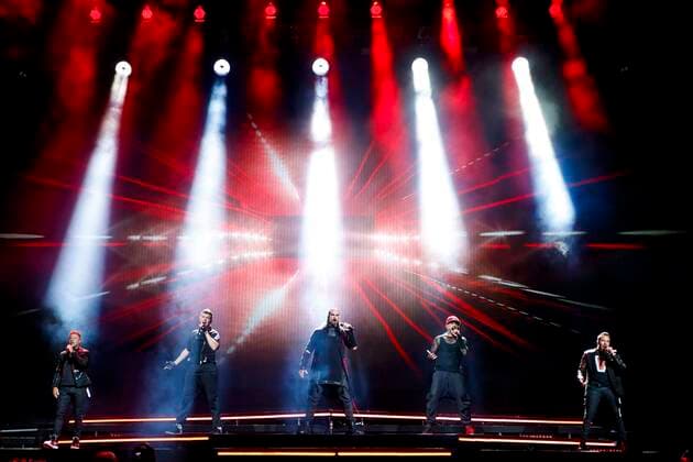 Bilder des Jahres 2022, Entertainment 06 Juni Entertainment Themen der Woche KW25 June 21, 2022, Tampa, Florida, USA: The Backstreet Boys perform during the bandÃ¢â‚¬â ¢s Ã¢â‚¬oeDNA World TourÃ¢â‚¬Â at the MidFlorida Credit Union Amphitheatre in Tampa on Tuesday, June 21, 2022. Tampa USA - ZUMAs70_ 20220621_zan_s70_094 Copyright: xIvyxCeballox