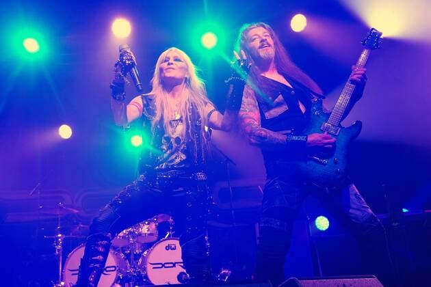 22.06.2022 xkhx Wolfhagen Kulturzelt Konzert Rock-Sängerin Doro Pesch - Queen of Metal