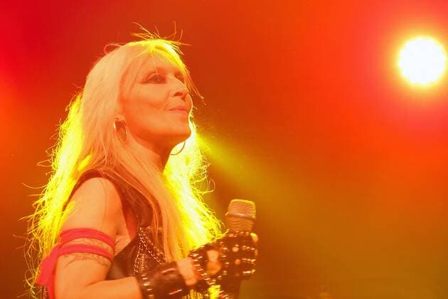 22.06.2022 xkhx Wolfhagen Kulturzelt Konzert Rock-Sängerin Doro Pesch - Queen of Metal