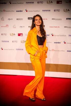 22.06.2022 xesx Frankfurt am Main, Festhalle LEA Live Entertainment Award auf dem Roten Teppich Sängerin und Schauspielerin Yvonne Catterfeld