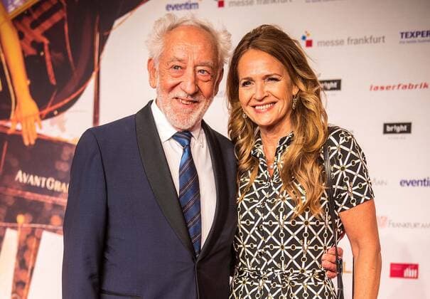 22.06.2022 xesx Frankfurt am Main, Festhalle LEA Live Entertainment Award auf dem Roten Teppich Schauspieler Dieter Hallervorden und seine Frau Christiane Zander.